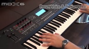 Yamaha MOX6 Demo 1/2 : Voice & Performance