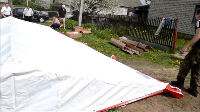 Сборка шатра. смотреть онлайн