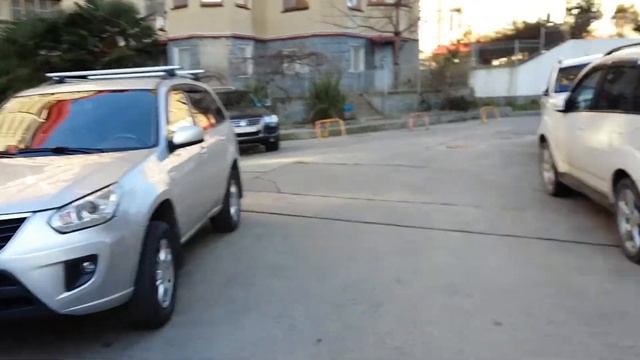 Панинский дом, Панинские дома в Сочи, Вишневая 29, Вишневая 31, краткий обзор придомовой территории смотреть онлайн