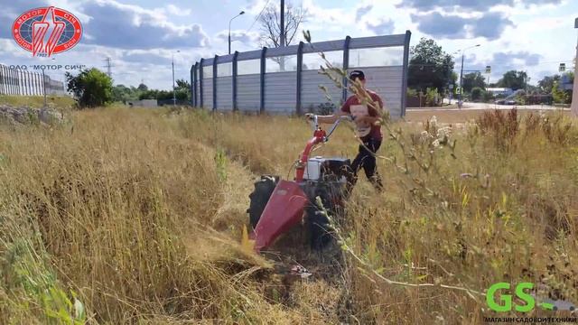 Это Вам не ротор! Единственный в своем классе мотоблок с сегментной косилкой! смотреть онлайн