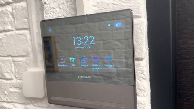 видеодомофон Commax 70QT - первый русский обзор