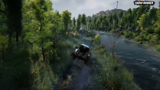 Extreme Offroad Vehicle OBS Crew 3500 In SnowRunner Season 10 @TIKUS19 смотреть онлайн
