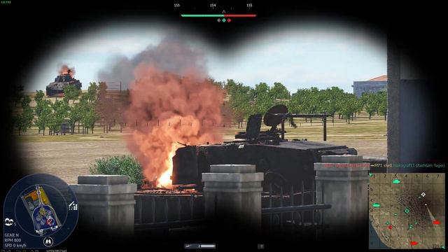War thunder : M109 Paladin ปืนอัตตาจรยอดนิยมแห่งโลกเสรี !!! смотреть онлайн