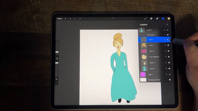 How to Use Alpha Lock in Procreate and When To Use Clipping Mask Instead смотреть онлайн