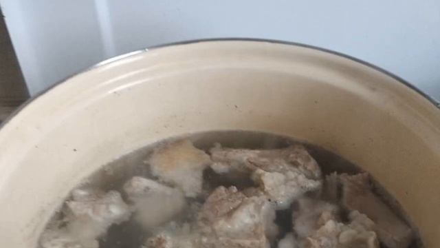 Potato soup with pork ribs смотреть онлайн