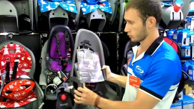 Обзор детских велокресел от 100%СПОРТА! смотреть онлайн