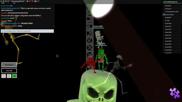 SPOOKY SCARY SKELETONS | ROBLOX смотреть онлайн