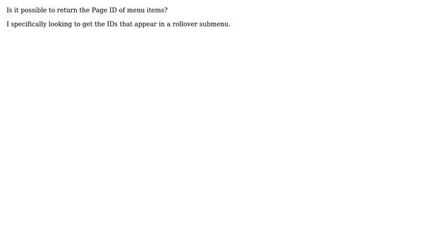 Wordpress: Return Page/Post ID's of Child WP_Nav_Menu items смотреть онлайн