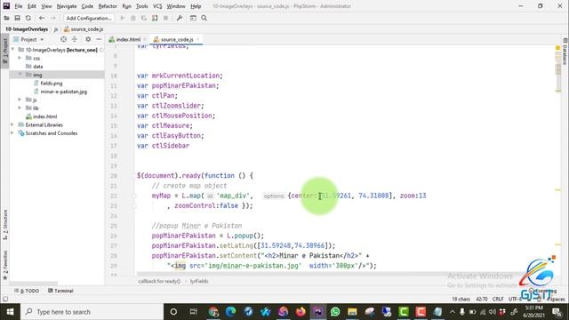 Raster Image #Overlays || GIS Data on Web with #Leaflet JS #API || #10 смотреть онлайн