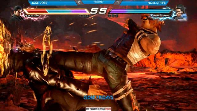 Tekken 7『 Complete Tournament 』@GDLK Fridays + TIMESTAMPS [1080p/60fps] смотреть онлайн