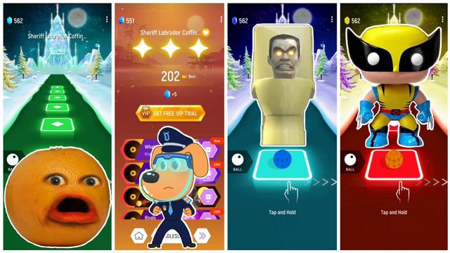 Annoying Orange 🆚 Sheriff Labrador 🆚 Skibidi Toilet 🆚 Funko Pop DC. 🎶 Who is best? смотреть онлайн