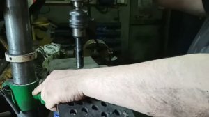 Как сверлить резину, конвейерную ленту.