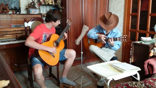 "Кубинский танец" исп. Кирилл Брянов (гитара) смотреть онлайн