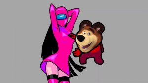 Masha and The Bear Among Us  Dance Girl Distraction Cup Song