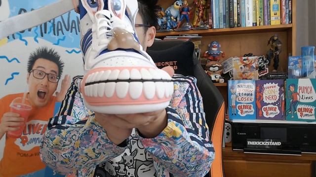 Wackiest shoe of 2021? Adidas x KERWIN FROST FORUM HI HUMANCHIVES unboxing and first look смотреть онлайн