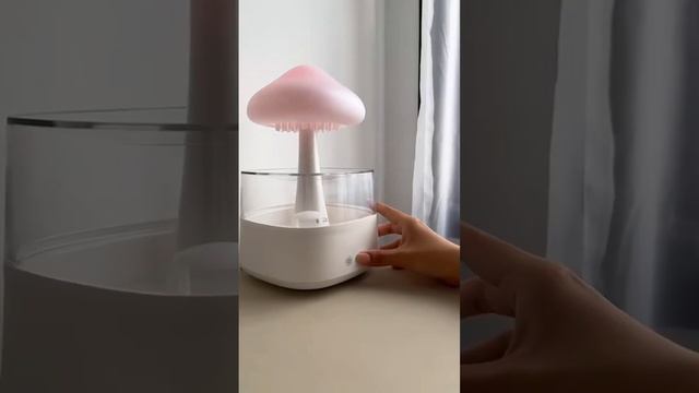 Rain cloud mushroom humidifier ?️ #giftideas #anxiety #relaxing #aesthetic смотреть онлайн