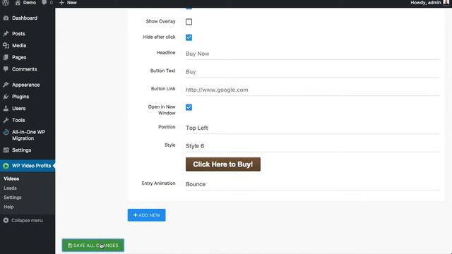 WP Video Profits Review - Wordpress Video Overlay Plugin смотреть онлайн