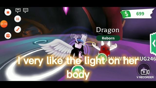 Making Neon Dragon | Roblox Adopt Me! смотреть онлайн