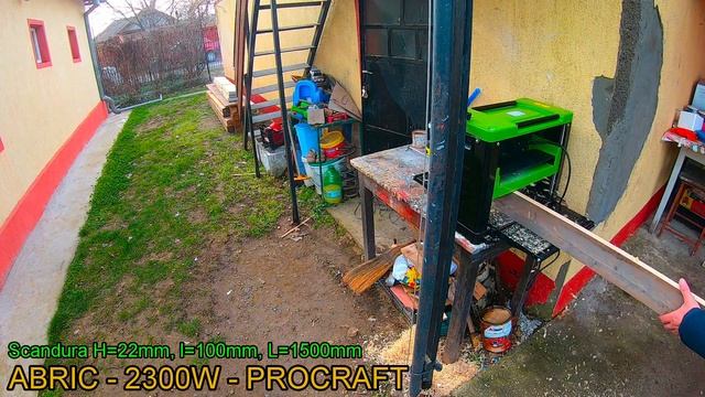 Masina De Rindeluit Si Degrosat Abric Unboxing Procraft 2300W Planing And Rouging MachineFirst Test