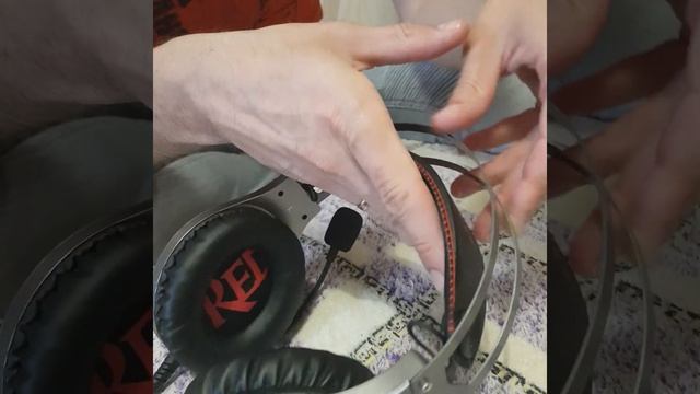Распаковка наушников Redragon Inferno Pro 7.1 звук