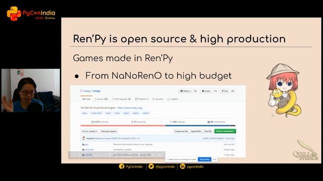 Talk: Narrative focused video games development with Ren Py - Susan Shu Chang смотреть онлайн