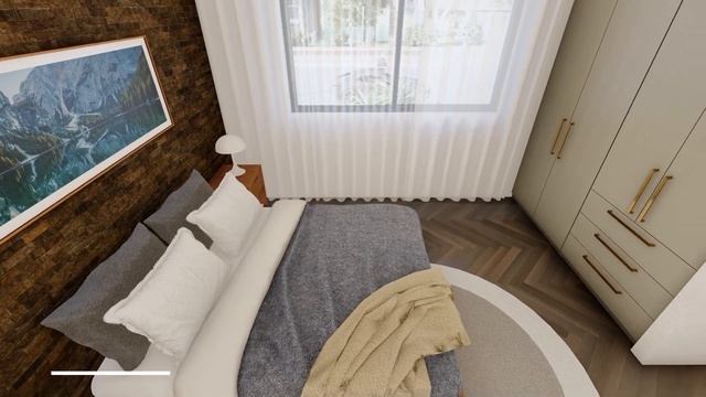 (7x9 Meters) One Story House Design | 3D House tour смотреть онлайн