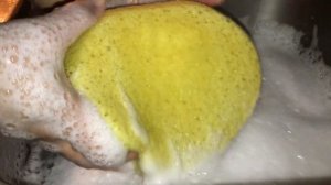 Asmr sponge squeezing LA TOTALLY AWESOME Lavender scent 💜✨