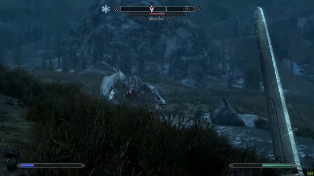 Skyrim: Survival mode, Adept, Naked, Wooden-Sword-Only, Part 4 (Dragon Rising) смотреть онлайн