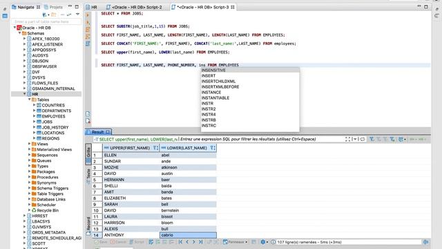 formatting String Oracle смотреть онлайн