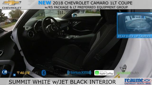 ReaumeChev NEW 2018 Chevrolet Camaro RS 1LT Coupe 18-1286 смотреть онлайн