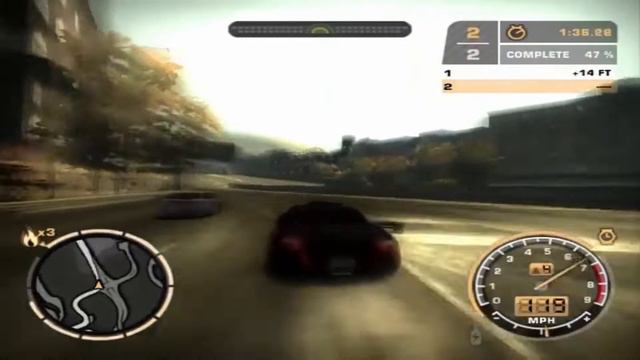 Need for Speed Most 2005 Wanted Blacklist 7 (Kira Nakazato,Kaze) Part-3 Game Over Pk смотреть онлайн