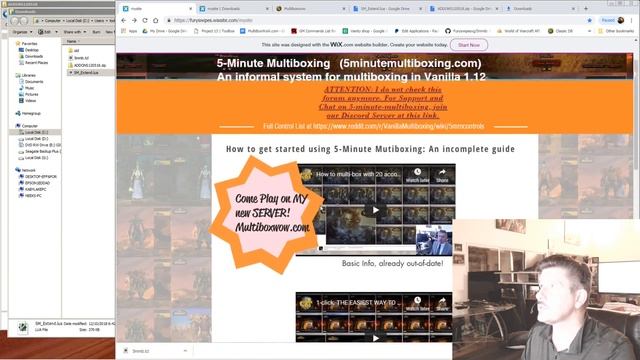 Step-by-step guide to multiboxing Vanilla WoW at multiboxwow.com смотреть онлайн