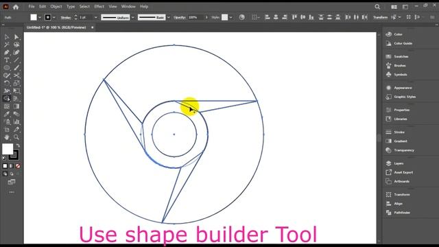 How to Create a Google Chrome Logo with Adobe Illustrator in 2 Minutes | Tips 21 смотреть онлайн