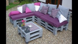 Весна в саду мебель из поддонов, которую вы сделаете самостоятельно