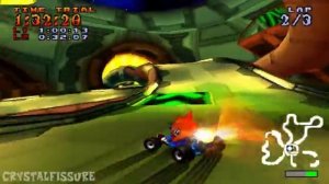 Crash Team Racing Time Trials - Oxide Station [Unlocking N.Tropy]