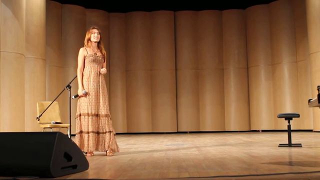 Ульяна Пташкина с песней Лесной Олень