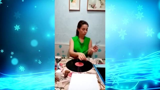 Мастер-класс в библиотеке. Новогоднее панно. Часть1 смотреть онлайн