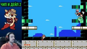 ЧИП И ДЕЙЛ 2 НА ДЕНДИ ПОЛНОЕ ПРОХОЖДЕНИЕ - Chip and Dale 2 Rescue Rangers 2 Nes Full Walkthrough