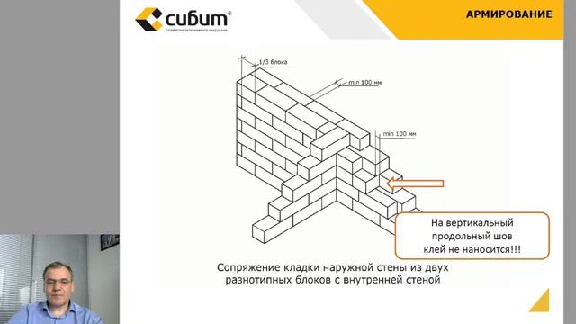 Зачем армировать кладку? | Вебинар СИБИТ смотреть онлайн