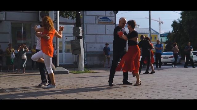 Всероссийский танго-флешмоб г. Рязань 21/08/2021 смотреть онлайн