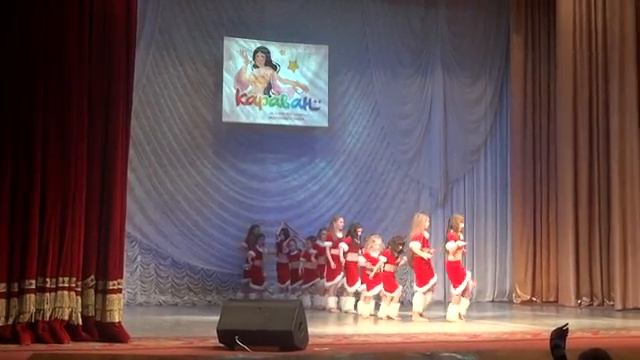 Belly danc show Jingle Bells смотреть онлайн