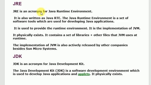 JAVA PROGRAMMING PART 7 JDK,JVM,JRE смотреть онлайн