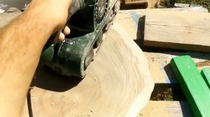 Обработка Спилов дерева. Зачем нужны красивые спилы.что делать из спилов.