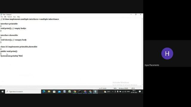 Java Class No.11 By Hyse Digital Academy | Online Classes смотреть онлайн