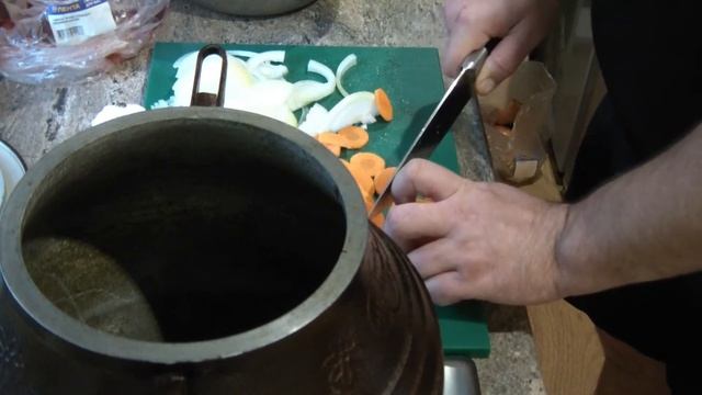 Афганский казан. Печень говяжья. смотреть онлайн