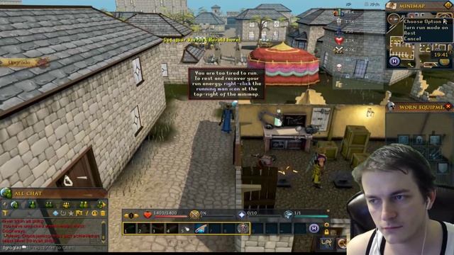 RuneScape ГЕЙМПЛЕЙ ♣@ олдовая MMORPG