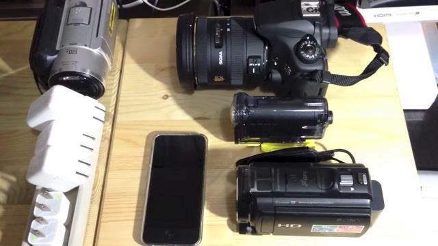 撮影機材比較〜iPod, AS15, EOS60D, CX630V смотреть онлайн