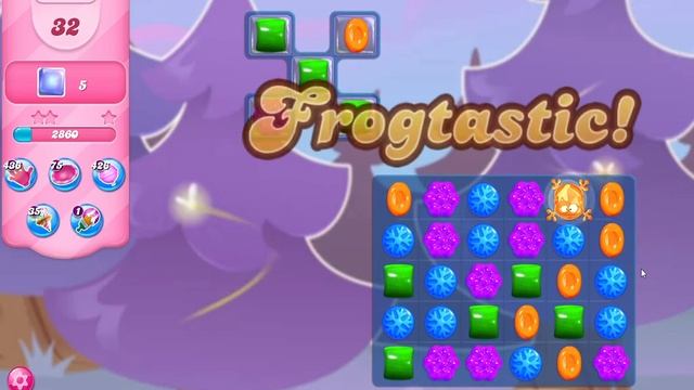 Candy Crush Saga Level 531 How to use Frog смотреть онлайн