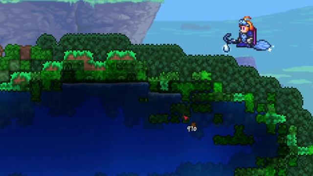 How to Build 3D Lakes & Ponds in Terraria | Build Bites смотреть онлайн