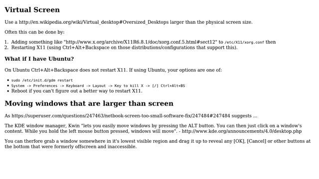 Netbook Screen Too Small, Software Fix? (4 Solutions!!)